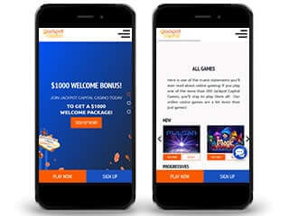 Jackpot Capital Casino Mobile