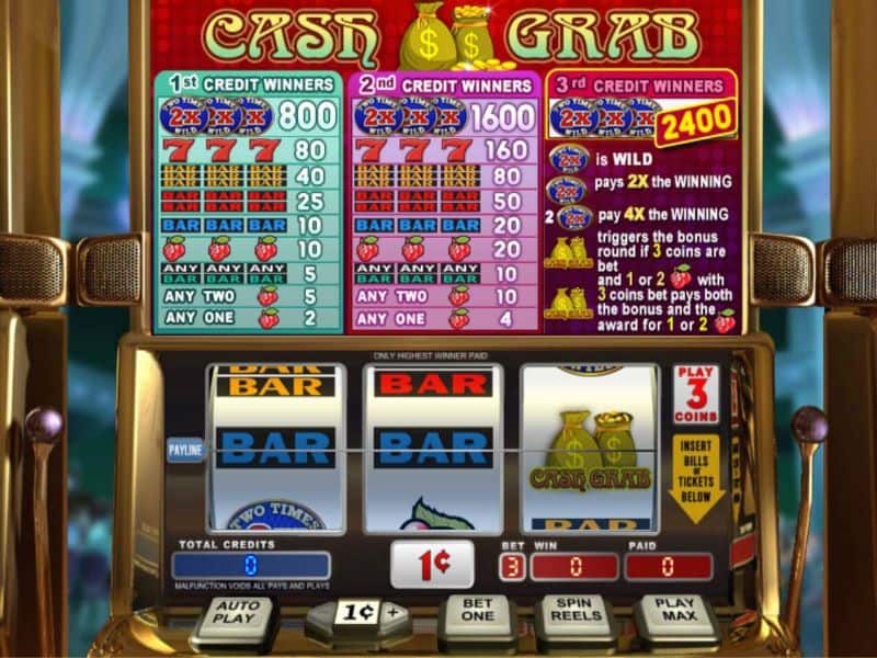 screenshot Cash Grab Online Slot