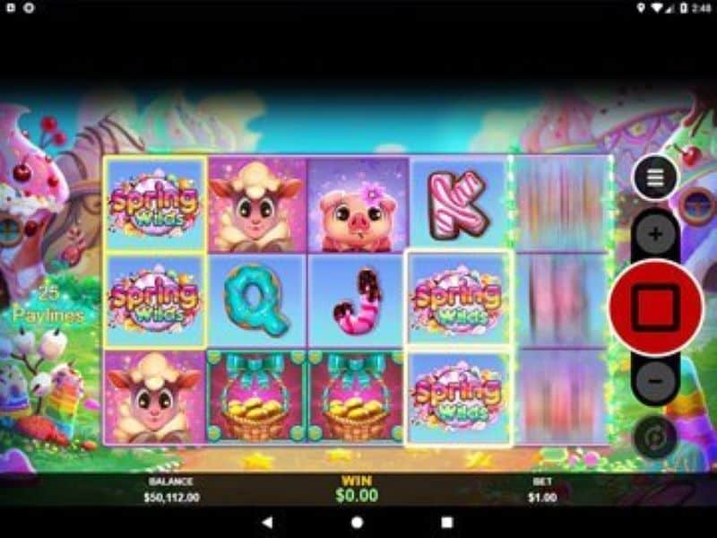 Screenshot Spring Wilds Online Slot