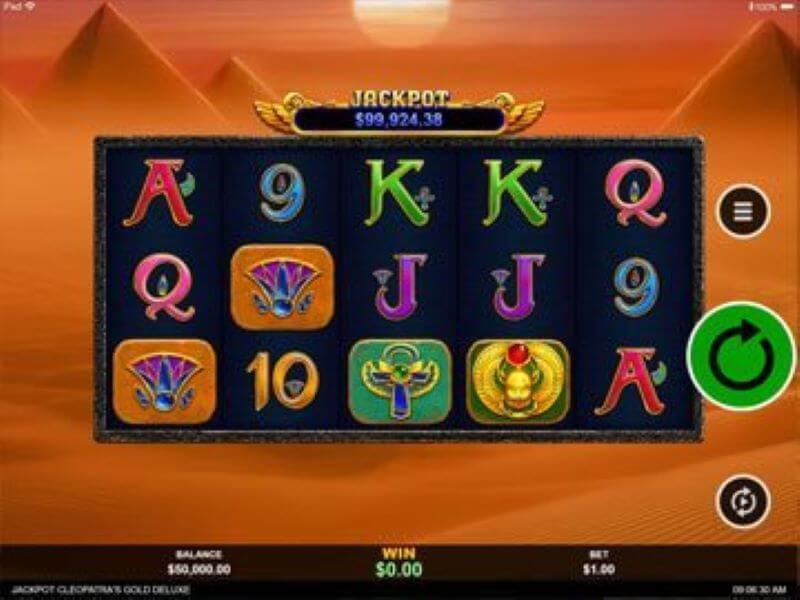 Jackpot Cleopatra Gold Deluxe Slots screenshot