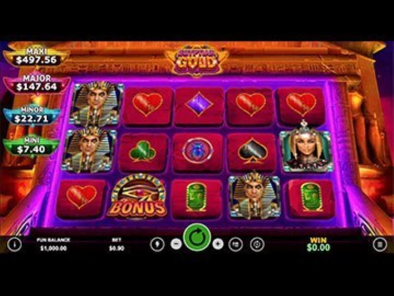 Screenshot Egyptian Gold Slot