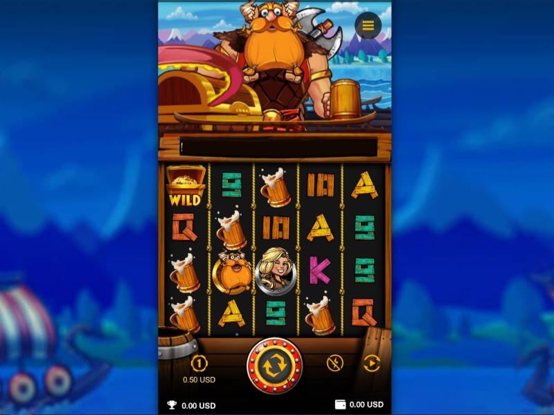 VikingTreasures Online Slot Screenshot