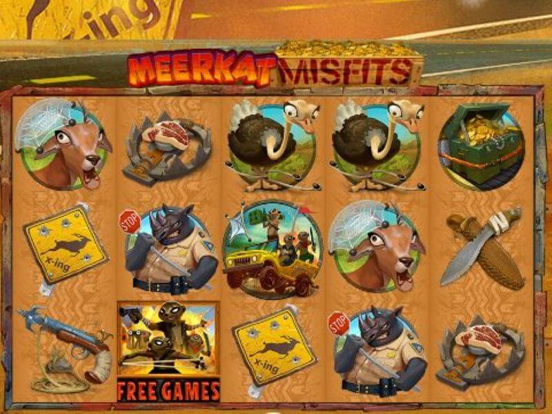 Meerkat Misfits Online Slots screenshot